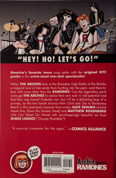 ARCHIE MEETS RAMONES #1 COVER C
