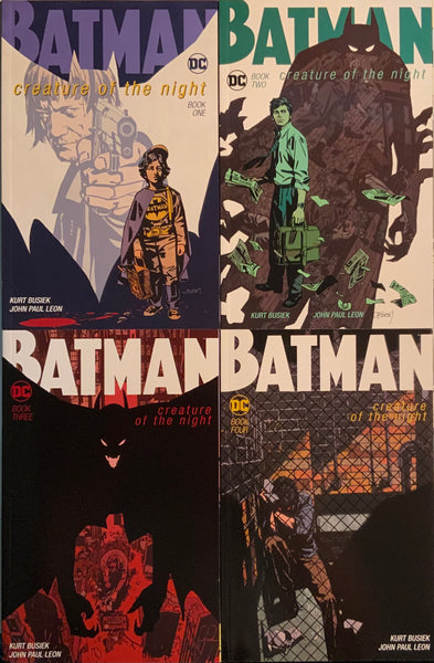 BATMAN CREATURE OF THE NIGHT # 1 - 4 SET