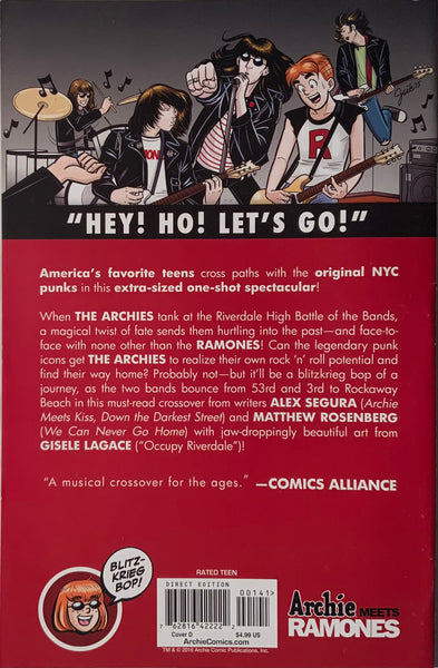 ARCHIE MEETS RAMONES #1 COVER D