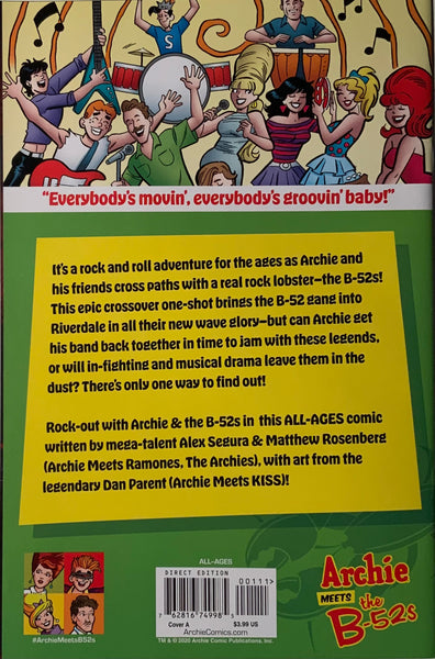 ARCHIE MEETS THE B-52s ONE-SHOT COVER A