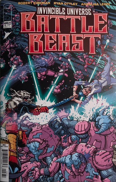 INVINCIBLE UNIVERSE : BATTLE BEAST # 8 BURNHAM 1:10 VARIANT COVER