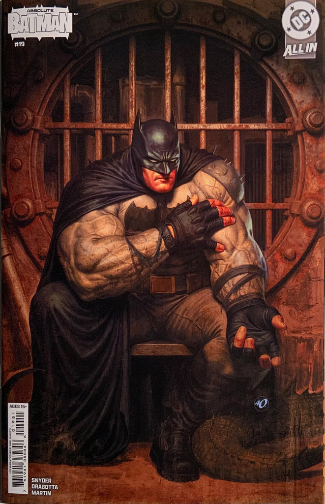 ABSOLUTE BATMAN #19 OLIVETTI 1:25 VARIANT COVER