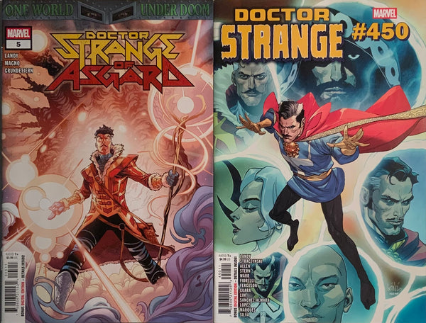 DOCTOR STRANGE OF ASGARD # 1 - 5 SET + DOCTOR STRANGE # 450