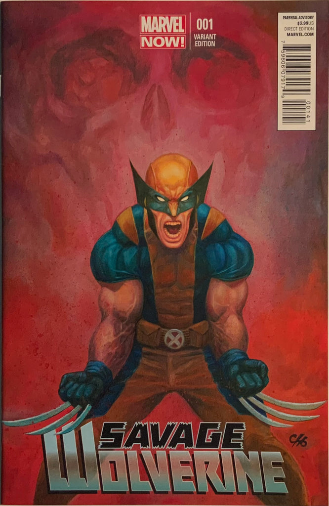 SAVAGE WOLVERINE # 1 CHO 1:50 VARIANT COVER