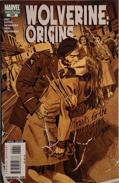 WOLVERINE : ORIGINS #38 MAYHEW 1:10 VARIANT COVER