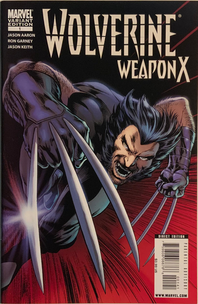 WOLVERINE WEAPON X # 1 DAVIS 1:20 VARIANT COVER