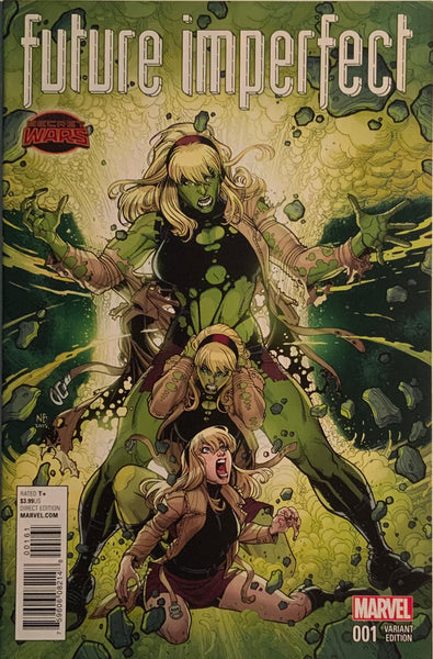 FUTURE IMPERFECT (SECRET WARS) # 1 INGWENIBLE HULK VARIANT COVER