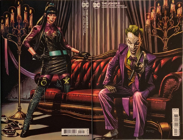 THE JOKER # 9 SUAYAN CONNECTING VARIANT COVER PAIR