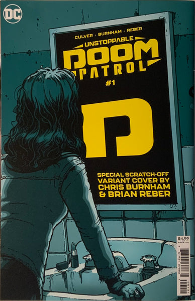 UNSTOPPABLE DOOM PATROL # 1 SCRATCH-OFF VARIANT COVER