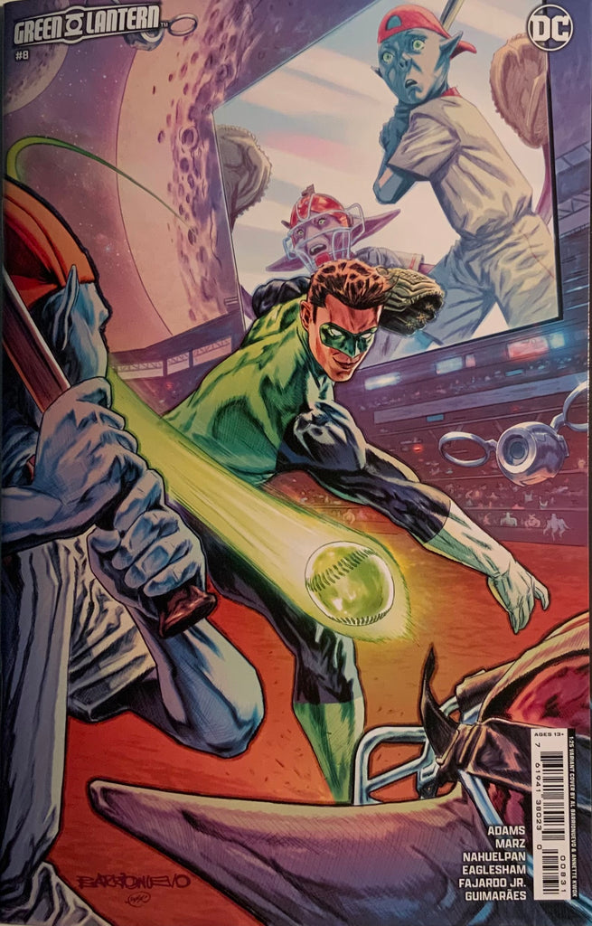 GREEN LANTERN (2023) # 7 BARRIONUEVO 1:25 VARIANT COVER