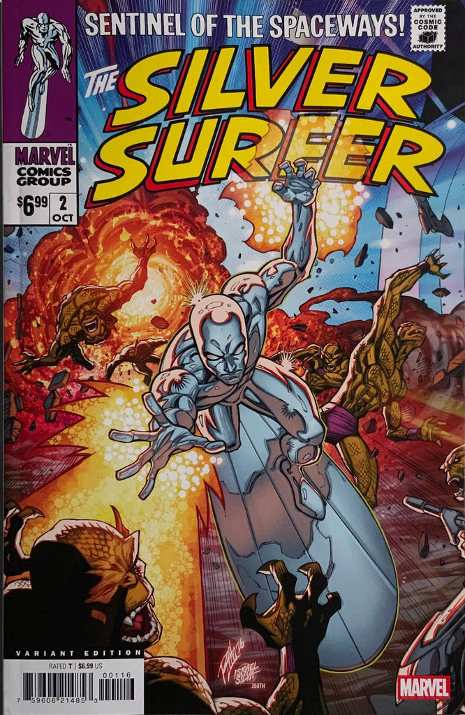 SILVER SURFER (1968-1970) #2 FACSIMILE EDITION LIM 1:25 VARIANT COVER