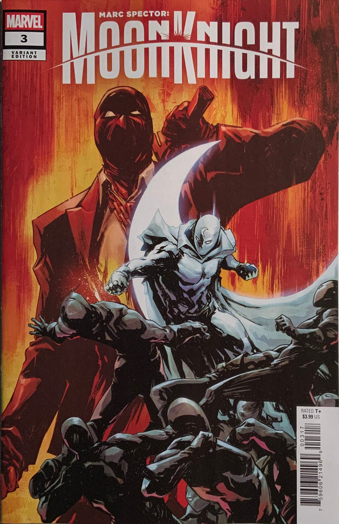 MARC SPECTOR : MOON KNIGHT # 3 VILLANELLI 1:25 VARIANT COVER