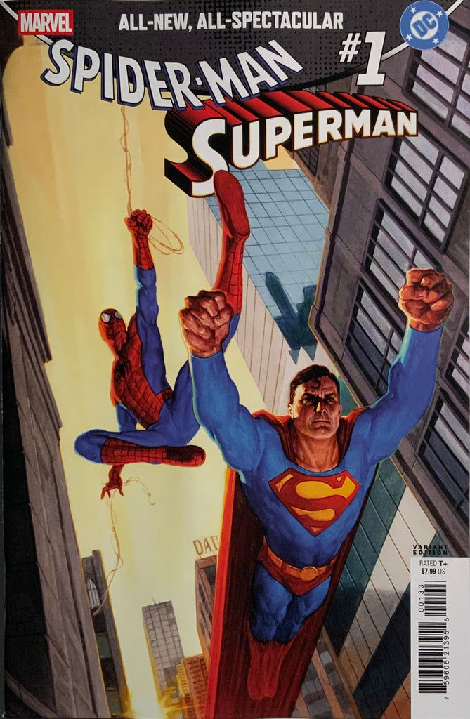 SPIDER-MAN / SUPERMAN # 1 GIST 1:25 VARIANT COVER