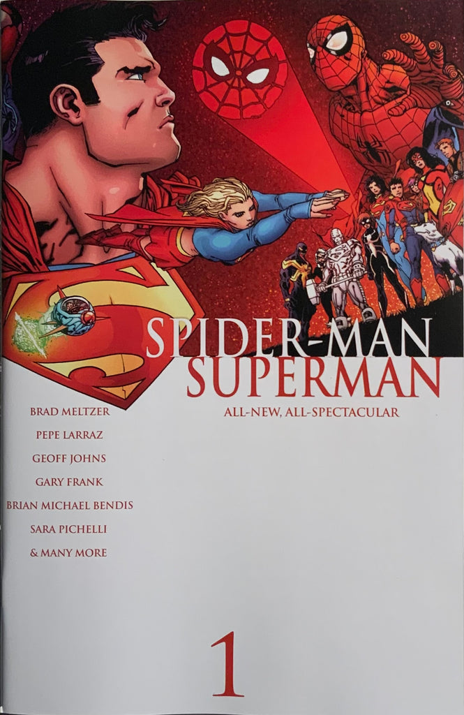 SPIDER-MAN / SUPERMAN # 1 CAMUNCOLI 1:25 VARIANT COVER