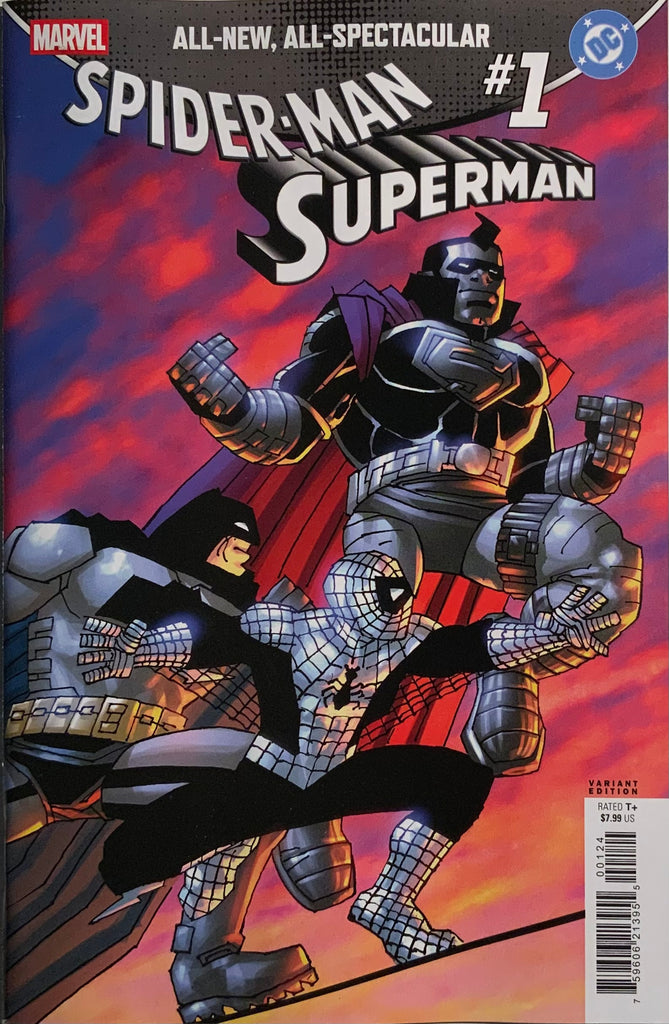 SPIDER-MAN / SUPERMAN # 1 MILLER 1:50 VARIANT COVER