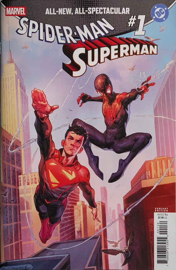 SPIDER-MAN / SUPERMAN # 1 OPENA 1:50 VARIANT COVER