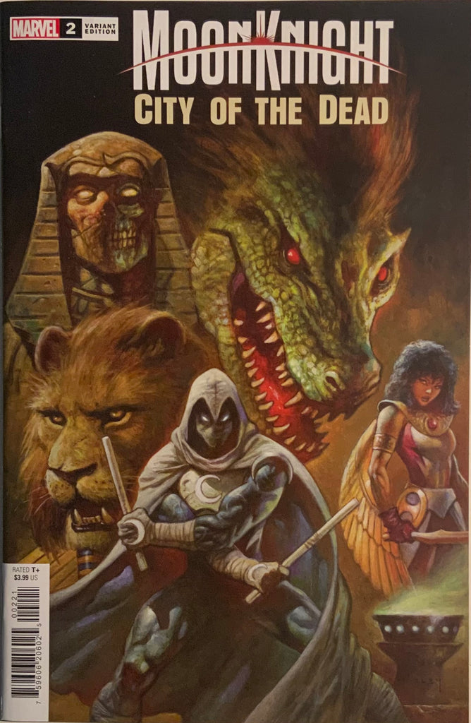 MOON KNIGHT CITY OF THE DEAD # 2 HORLEY VARIANT COVER