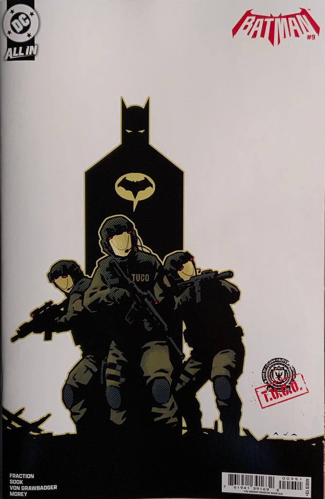 BATMAN (2025) # 9 AJA 1:25 VARIANT COVER