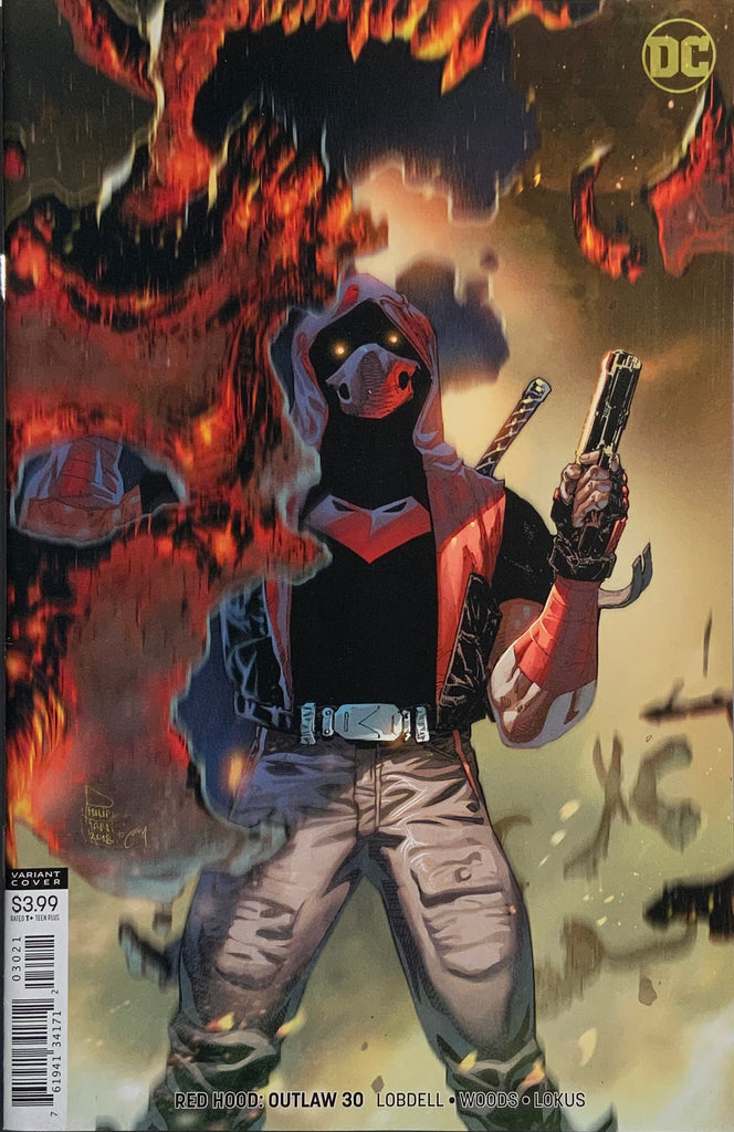 RED HOOD : OUTLAW #30 TAN VARIANT COVER
