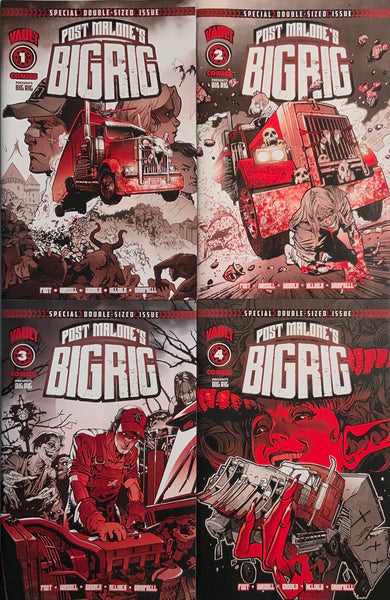 POST MALONE’S BIG RIG # 1 - 4 SET