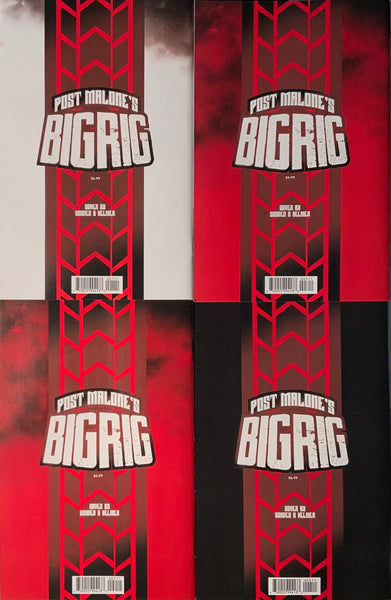POST MALONE’S BIG RIG # 1 - 4 SET