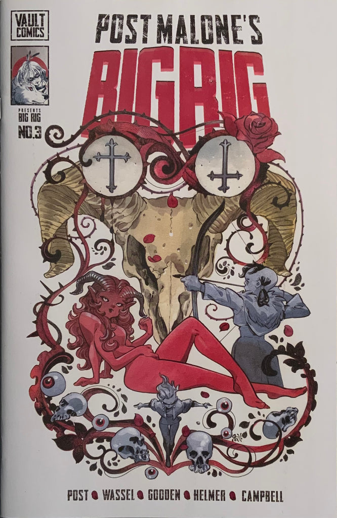 POST MALONE’S BIG RIG # 3 MOMOKO VARIANT COVER