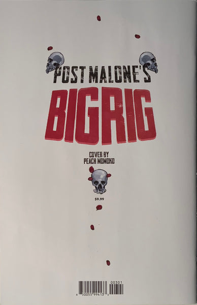 POST MALONE’S BIG RIG # 3 MOMOKO VARIANT COVER