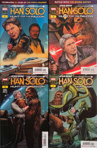 STAR WARS : HAN SOLO - HUNT FOR THE FALCON # 1 - 5 SET