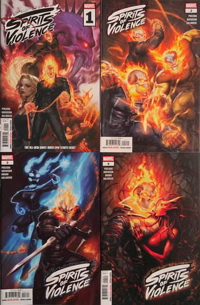 SPIRITS OF VIOLENCE # 1 - 5 SET