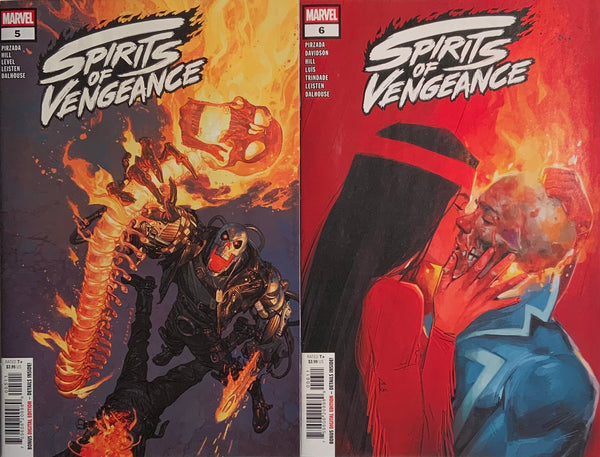 SPIRITS OF VENGEANCE # 1 - 6 SET