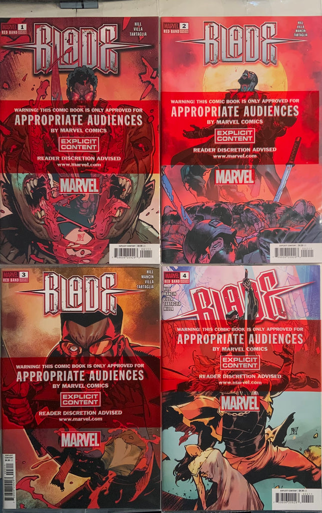 BLADE RED BAND # 1 - 5 SET