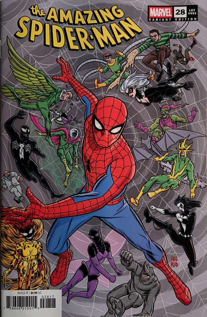 AMAZING SPIDER-MAN (2025) #28 ALLRED 1:25 VARIANT COVER