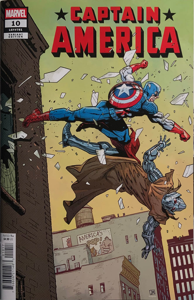 CAPTAIN AMERICA (2025) #10 MASON 1:25 VARIANT COVER