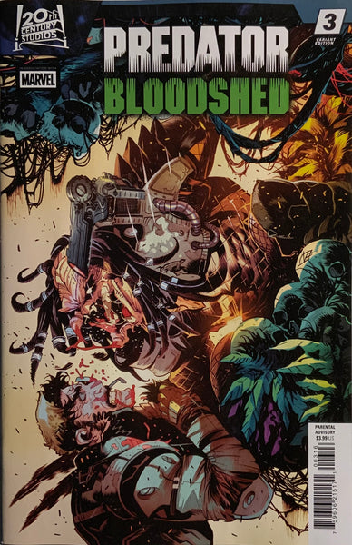 PREDATOR : BLOODSHED # 3 VICENTINI 1:25 VARIANT COVER