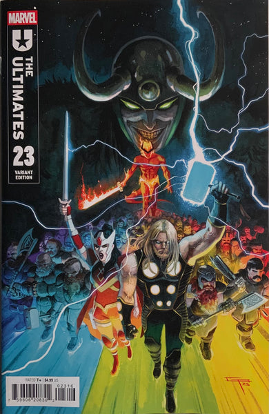 THE ULTIMATES (2024) #23 PERALTA 1:25 VARIANT COVER