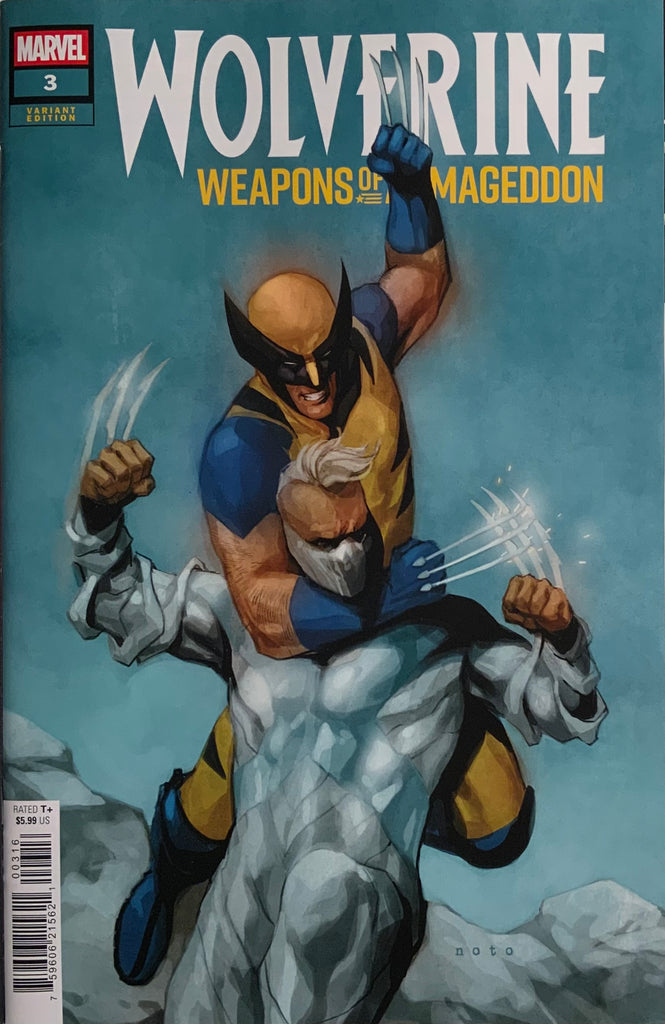 WOLVERINE : WEAPONS OF ARMAGEDDON # 3 NOTO 1:25 VARIANT COVER