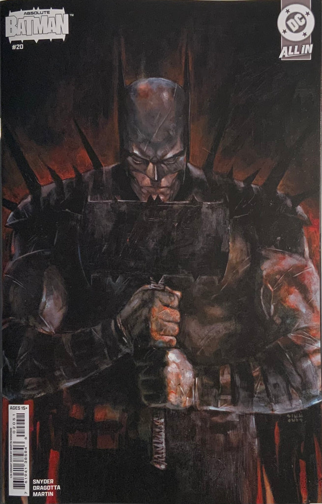 ABSOLUTE BATMAN #20 SIMMONDS 1:25 VARIANT COVER