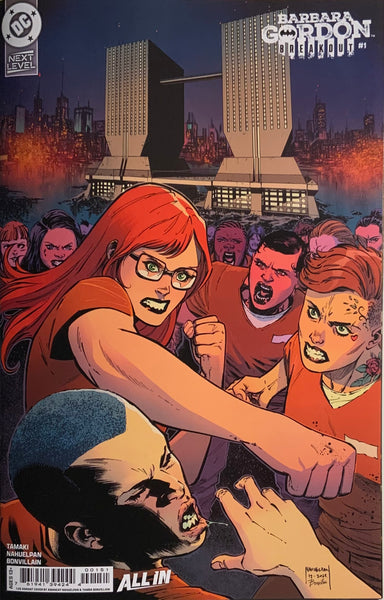 BARBARA GORDON : BREAKOUT # 1 NAHUELPAN 1:25 VARIANT COVER