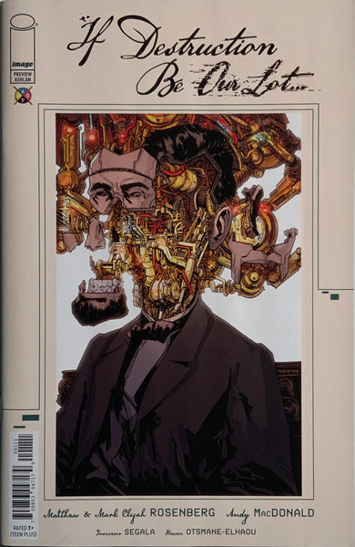 IF DESTRUCTION BE OUR LOT #1 PREVIEW ASHCAN  + MINI PREVIEW ASHCAN