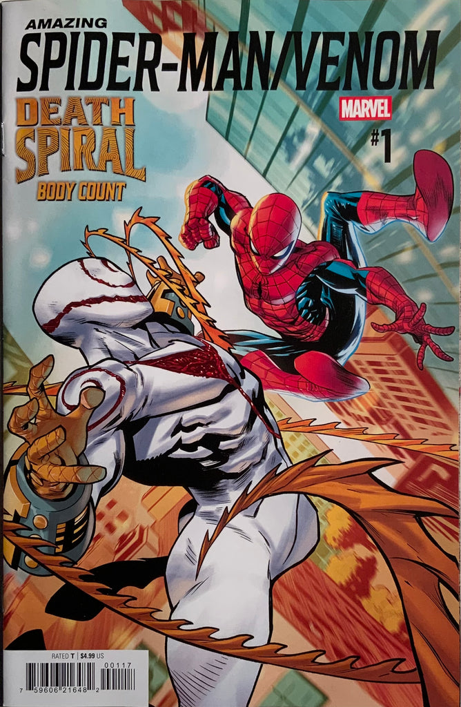 AMAZING SPIDER-MAN / VENOM : DEATH SPIRAL BODY COUNT # 1 MANNA 1:25 VARIANT COVER