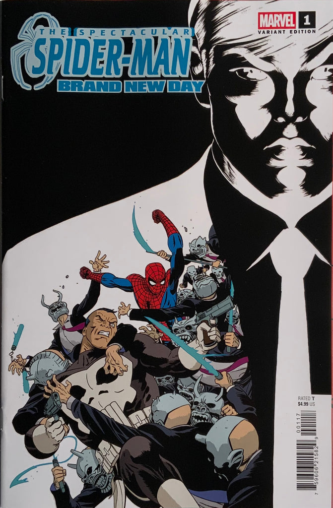 SPECTACULAR SPIDER-MAN : BRAND NEW DAY # 1 MARTIN 1:25 VARIANT COVER