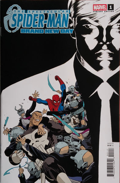SPECTACULAR SPIDER-MAN : BRAND NEW DAY # 1 MARTIN 1:25 VARIANT COVER