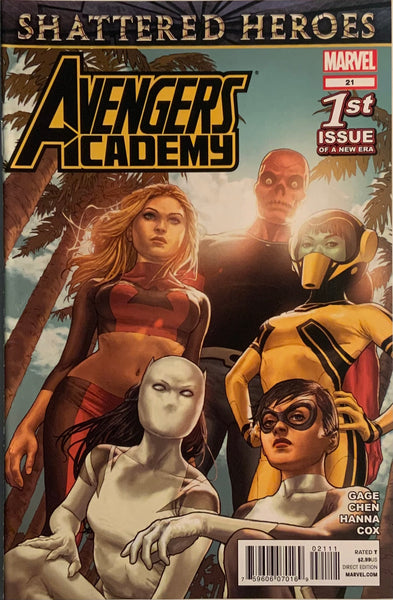 AVENGERS ACADEMY # 21 FIRST FULL APPEARANCE AND COVER OF WHITE TIGER (AVA AYALA)