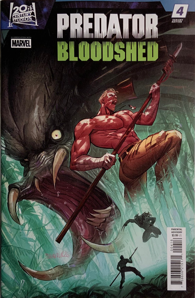 PREDATOR : BLOODSHED # 4 SHAVRIN 1:25 VARIANT COVER