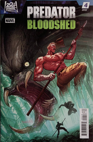 PREDATOR : BLOODSHED # 4 SHAVRIN 1:25 VARIANT COVER