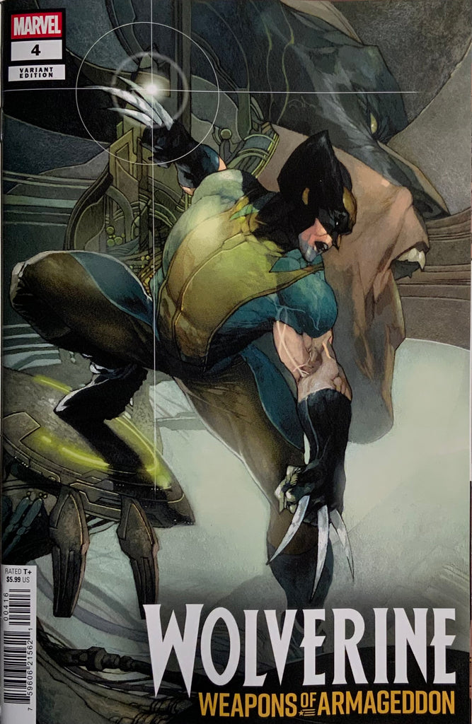 WOLVERINE : WEAPONS OF ARMAGEDDON # 4 BIANCHI 1:25 VARIANT COVER