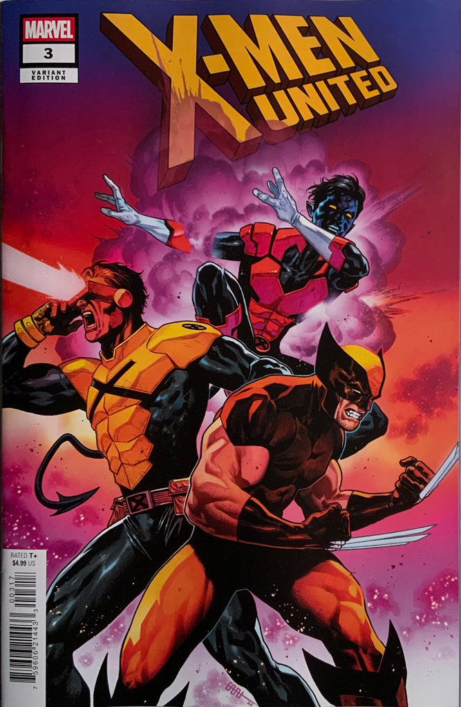 X-MEN UNITED # 3 CAFU 1:25 VARIANT COVER