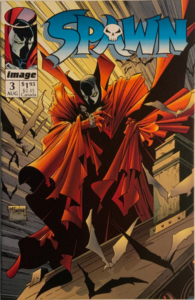 SPAWN # 03 FIRST APPEARANCE OF CYAN FITZGERALD