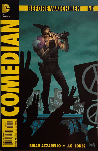 BEFORE WATCHMEN : COMEDIAN # 1 RISSO 1:25 VARIANT COVER