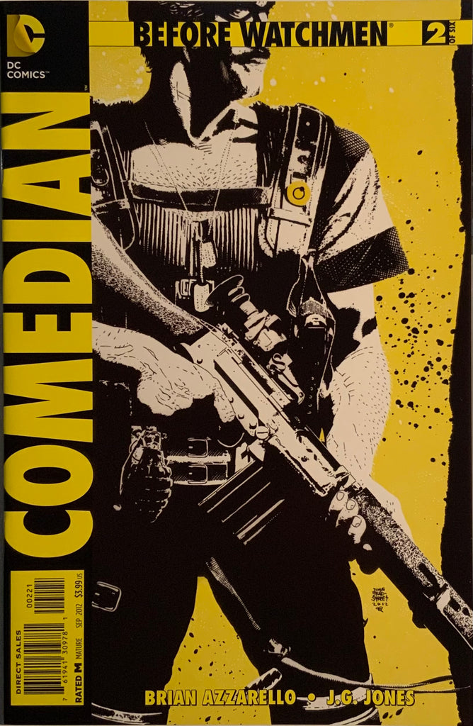 BEFORE WATCHMEN : COMEDIAN # 2 BRADSTREET 1:25 VARIANT COVER